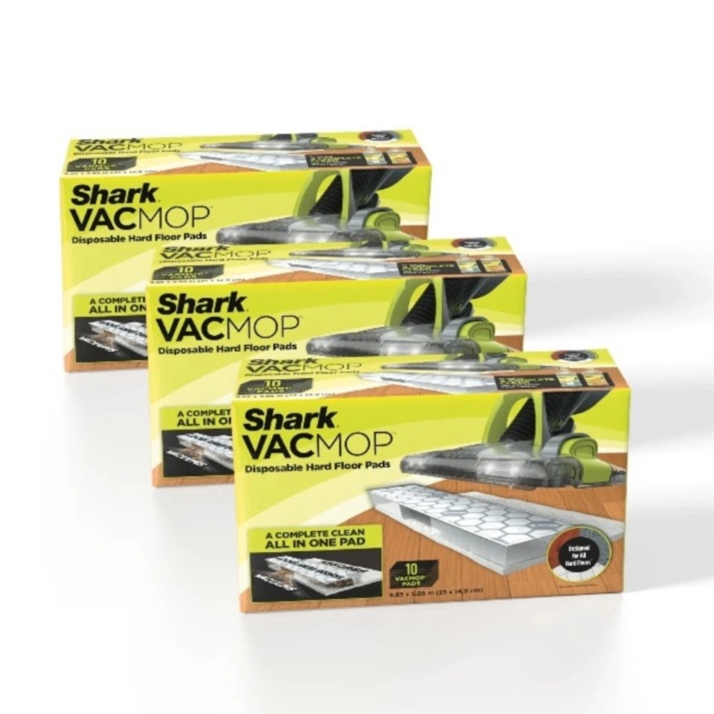 Shark VACMOP Disposable Hard Floor Mop Pad Refills 30 CT